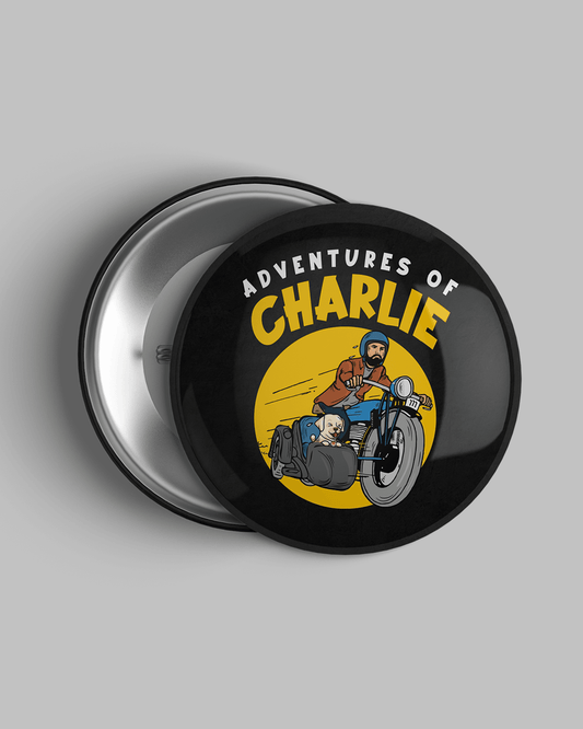 Charlie's Adventure Badge - TagMyTee - Badges