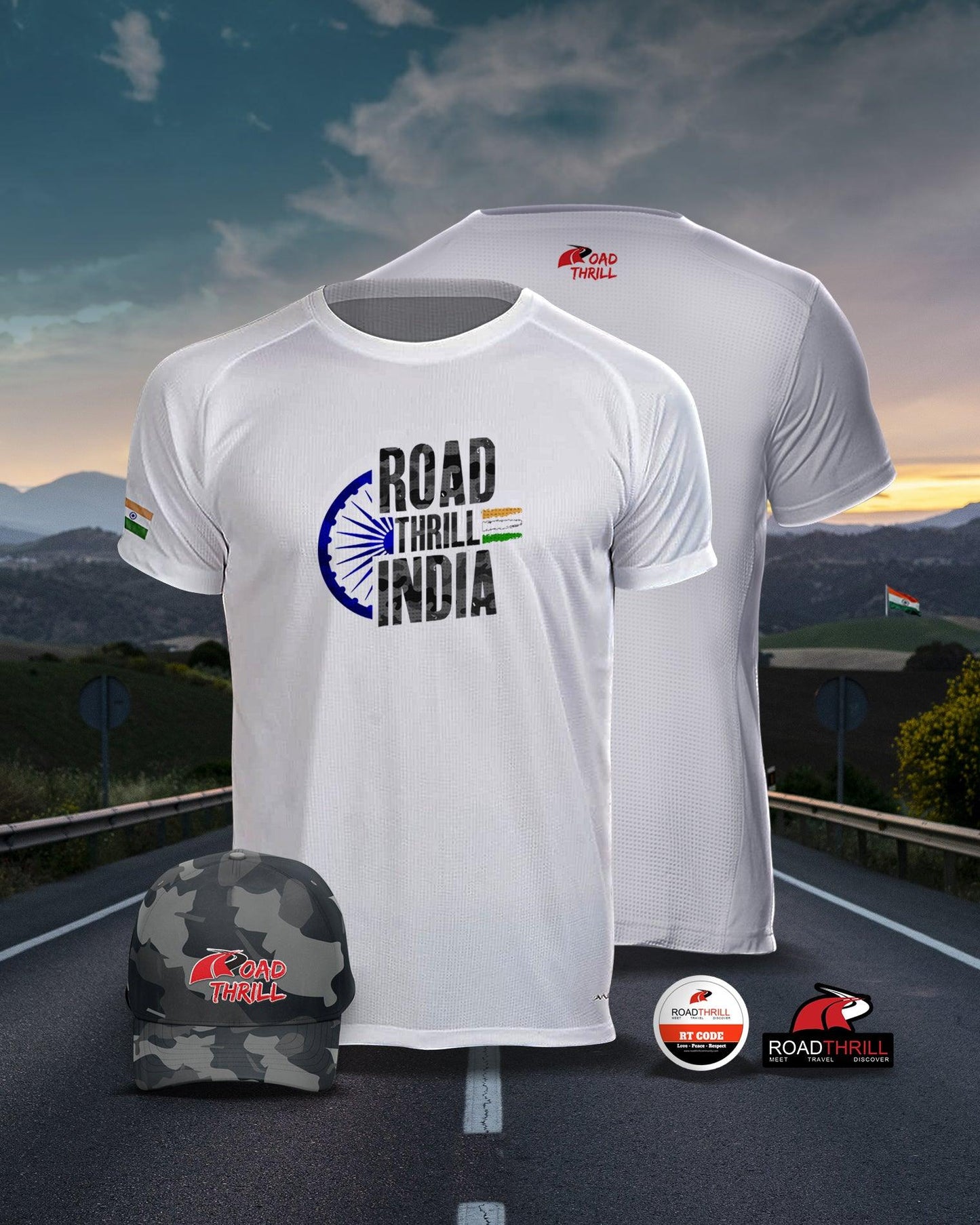 Road Thrill - Freedom to Ride - TagMyTee - 