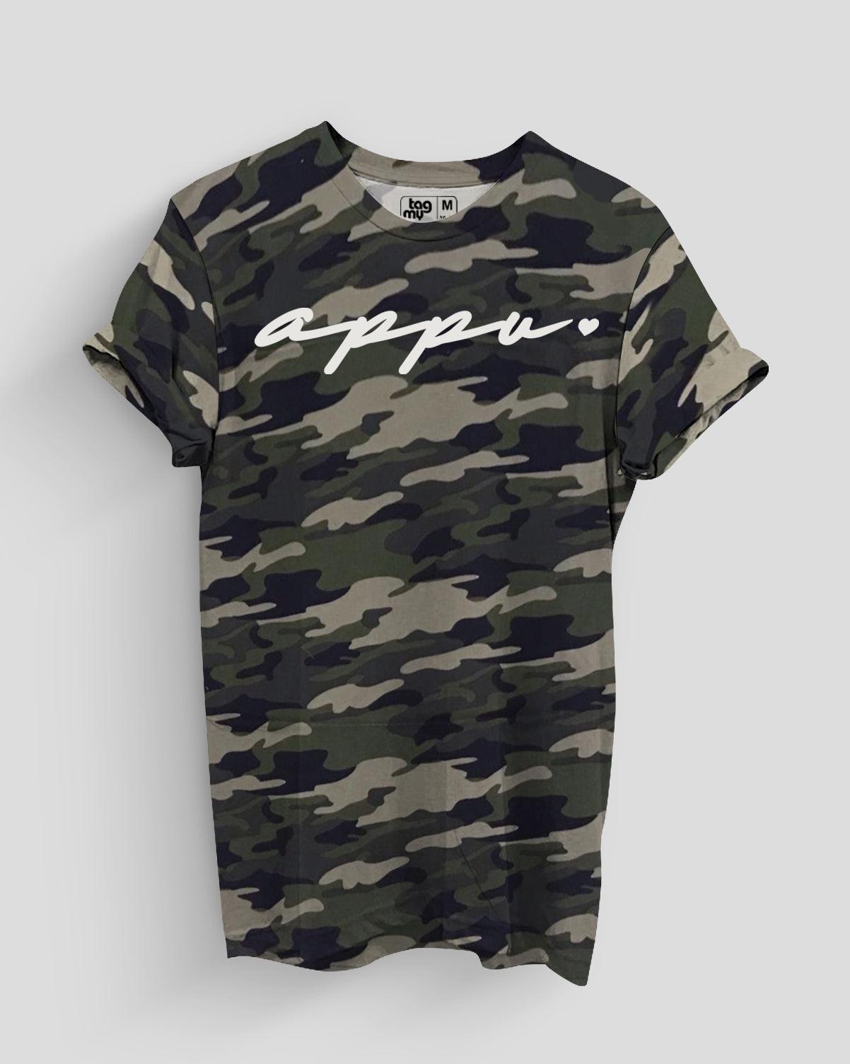 Appu - Camouflage T-Shirt - TagMyTee - Casual T-Shirt